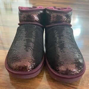 Authentic Sequin Sparkle UGG Mini Mirror Ball